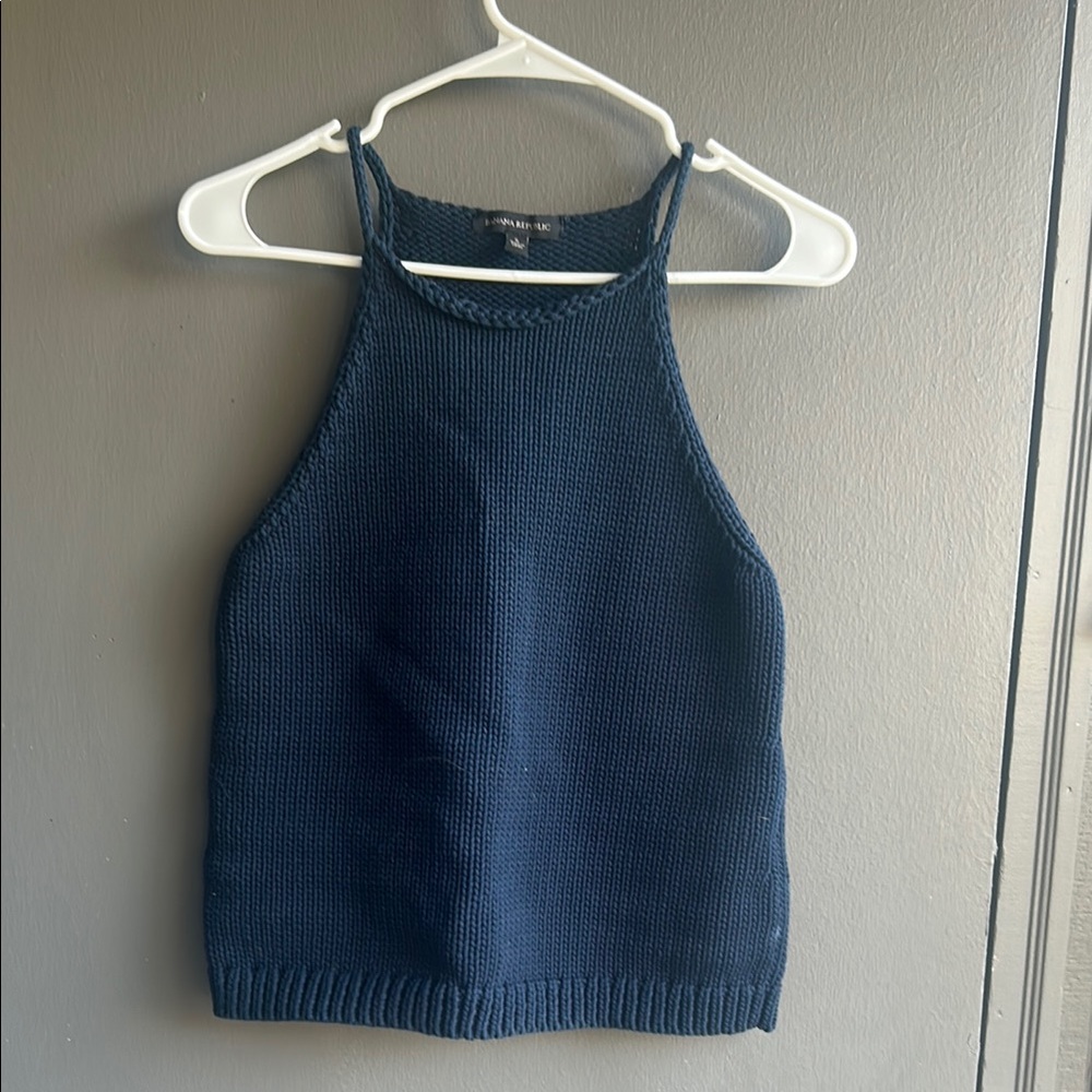 Banana republic Women's Navy Blue Knit Top